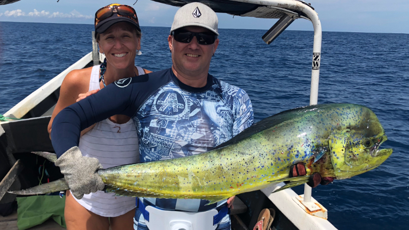 Melanie & Michael Fishing