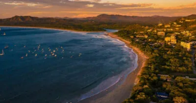 Sunset over Tamarindo Beach